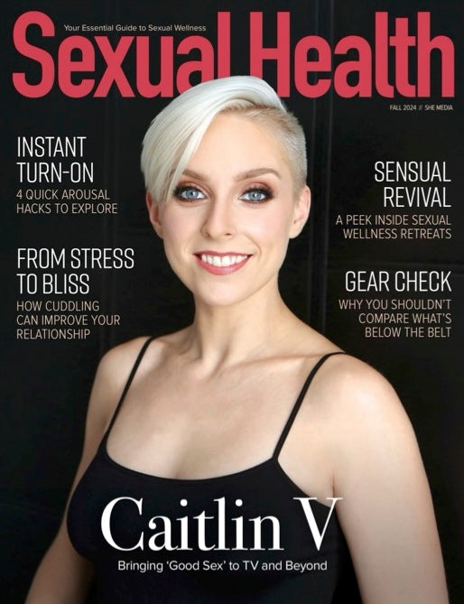 Caitlin V in Sexual Health Magazine Fall 2024